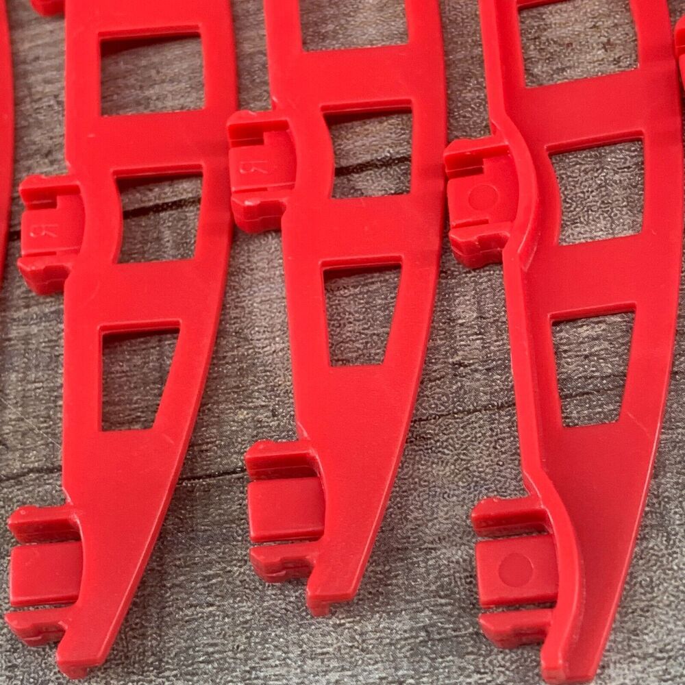 Rokenbok Lot Red Building Ramp Rails Bridge Pieces - Picture 12 of 16